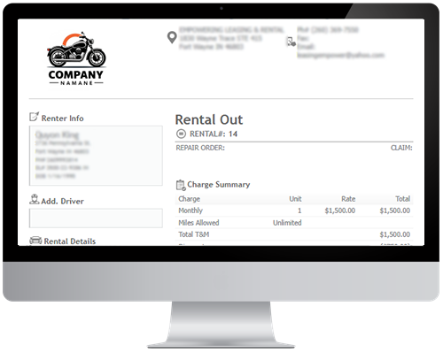 Motorcycle Rental Agreements Latest